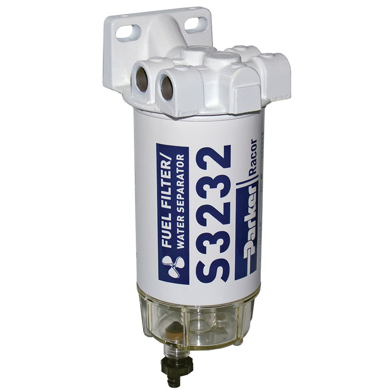Racor Aquabloc Marine 3 8 In 90 Gph Spin On Gasoline Filter Assembly S3232 6 Qty