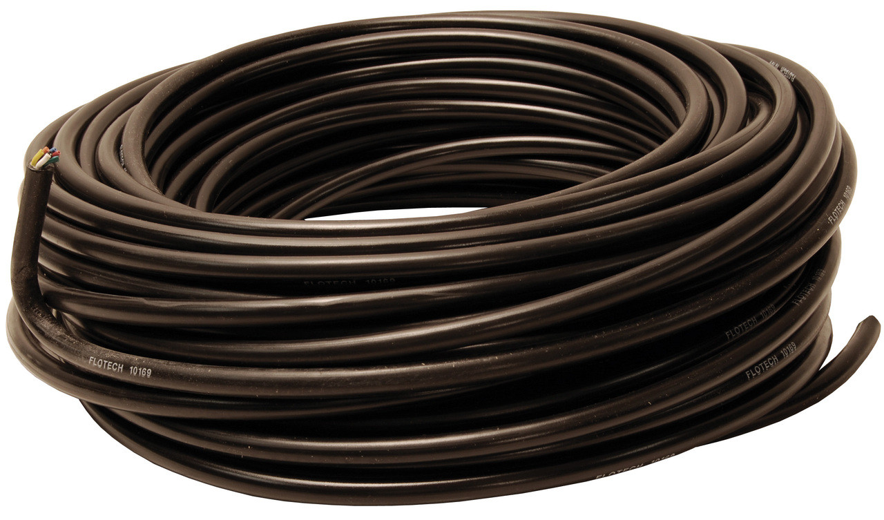 FloTech Cables and Fittings - 100 ft. of 7 Conductor - Red and