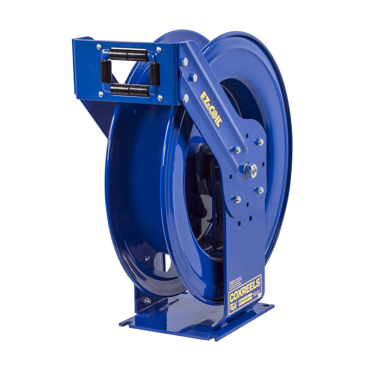 Coxreels EZ-TMPL-375 Supreme Duty Truck Mount Oil Hose Reel - Reel Only -  3/8 in. x 75 ft. - John M. Ellsworth Co. Inc.