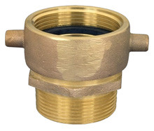 Dixon 2 1 2 In Nh Nst X 3 In Npt Pin Lug Brass Female Swivel To Male Adapter