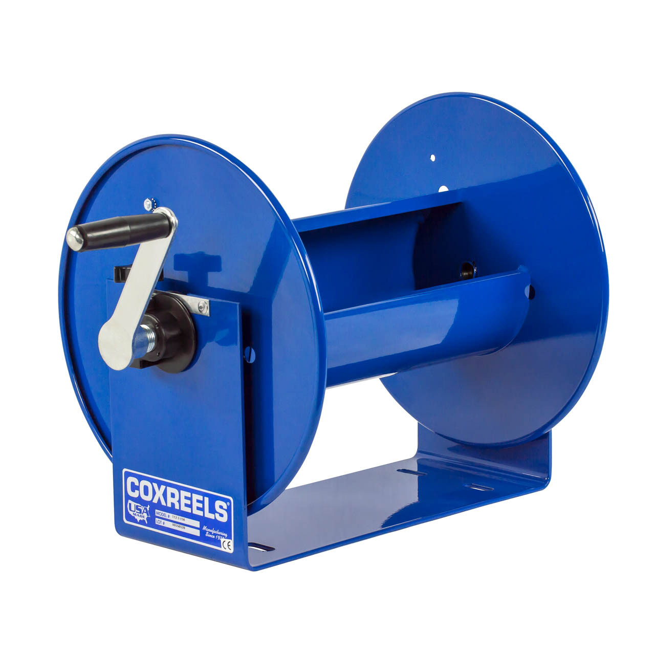 Coxreels 117-3-400 Challenger Hand Crank Reel 400' x 3/8 inch -No Hose