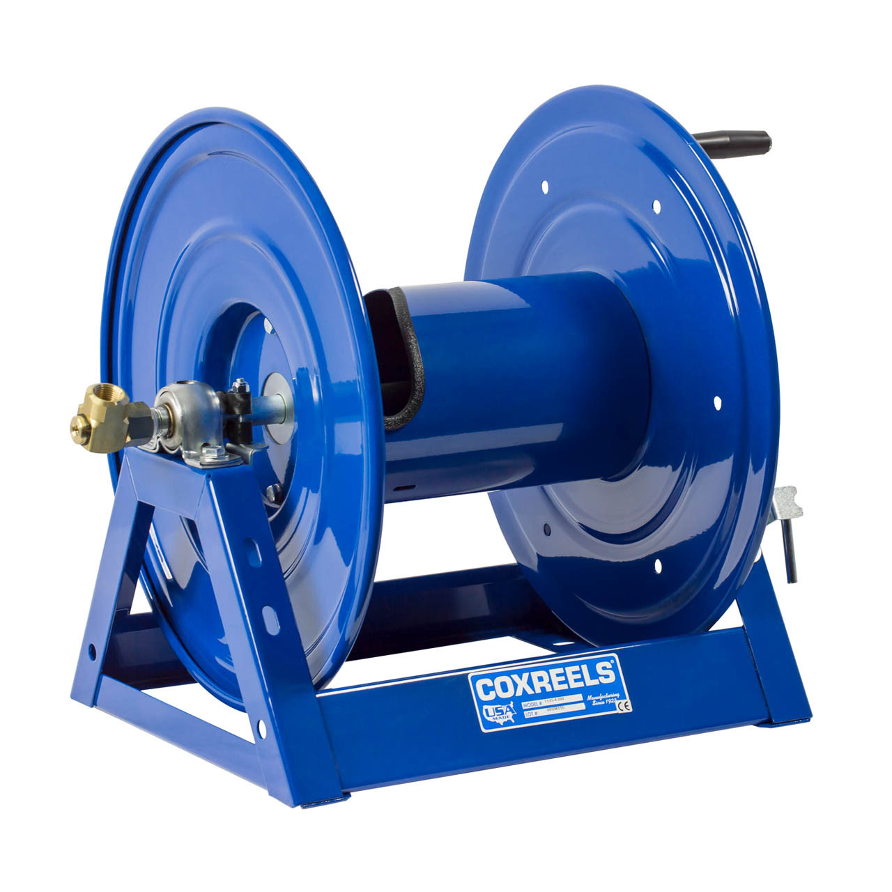 Coxreels 1125-6-100 A Frame Hand Crank Hose Reel - Reel Only - 1 in. x  100 ft.