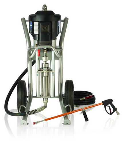 Graco HydraClean Air Operated 121 Cart Mount Pressure Washer 1250