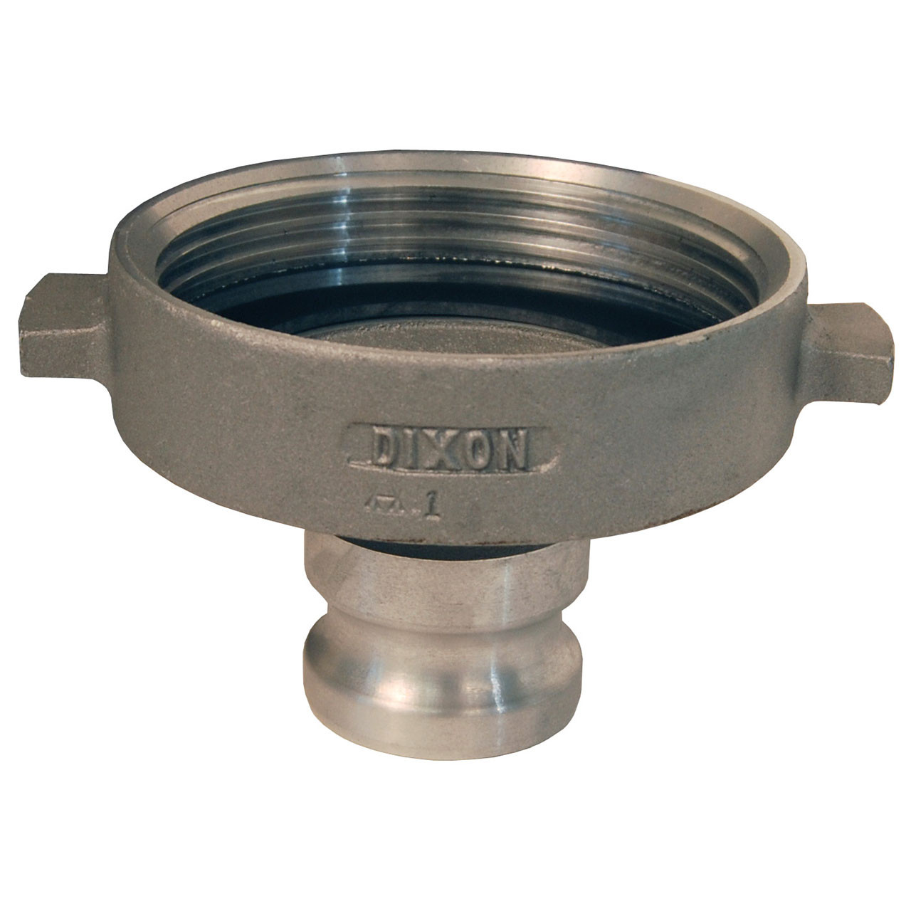 Dixon 4 in. Aluminum Cam & Groove Adapter x Railroad Tank Car