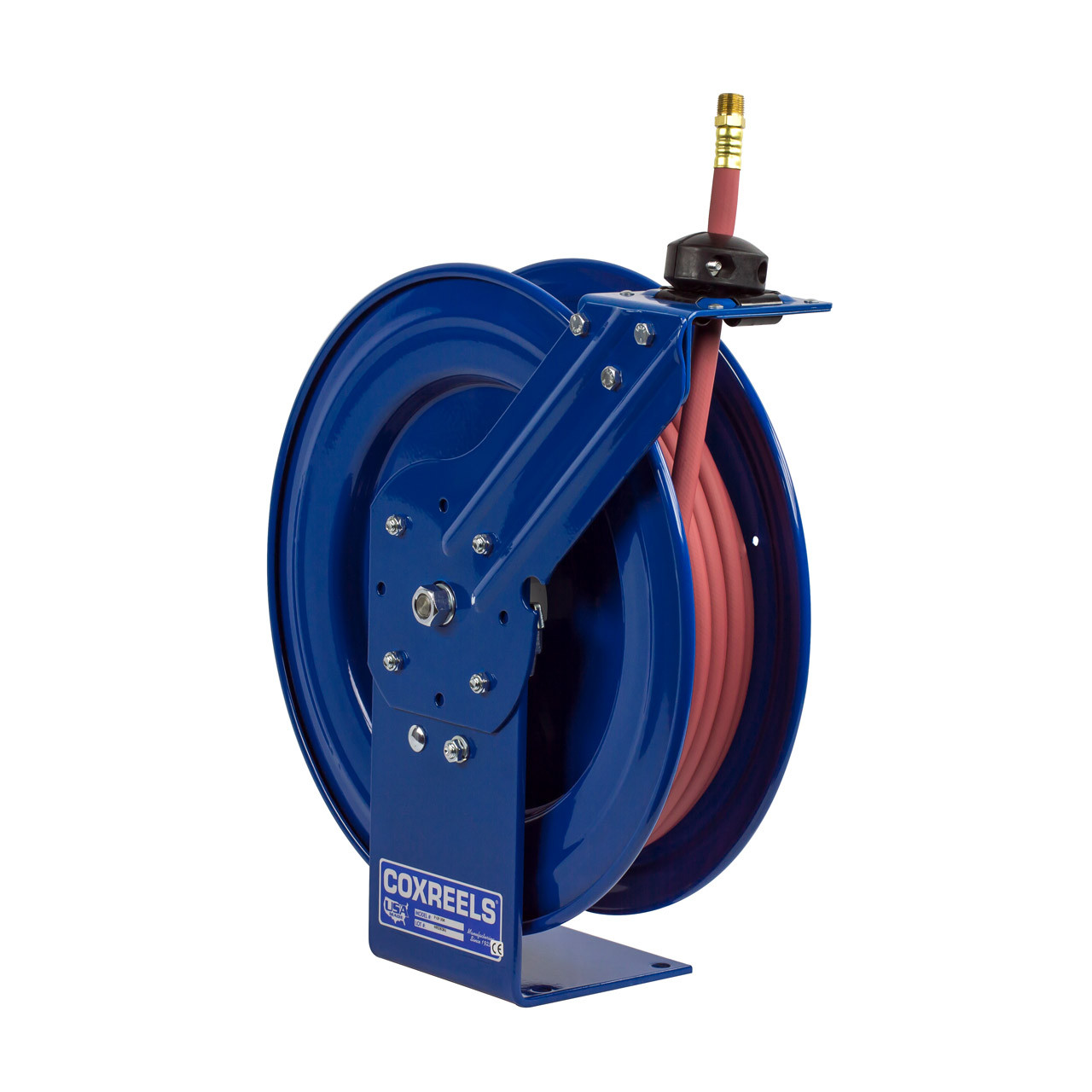 Coxreels P-LPL-350 Standard Duty Air Hose Reel - Reel Only - 3/8 in. x 50  ft.