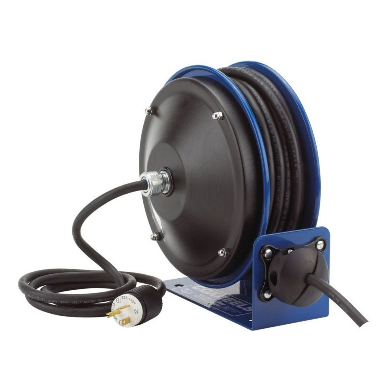 Coxreels PC10 Series Compact Power Cord Reel - 30 ft., 12/3 Cord