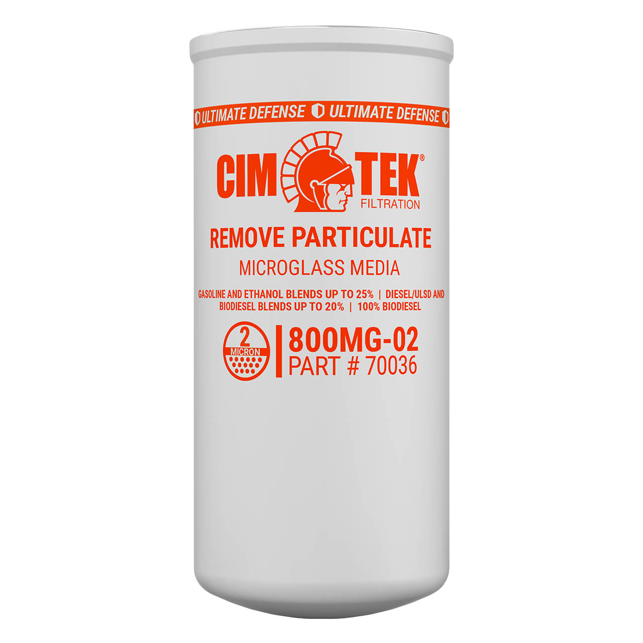 Cim-Tek 70036 800MG-02 2 Micron Particulate Fuel Filter