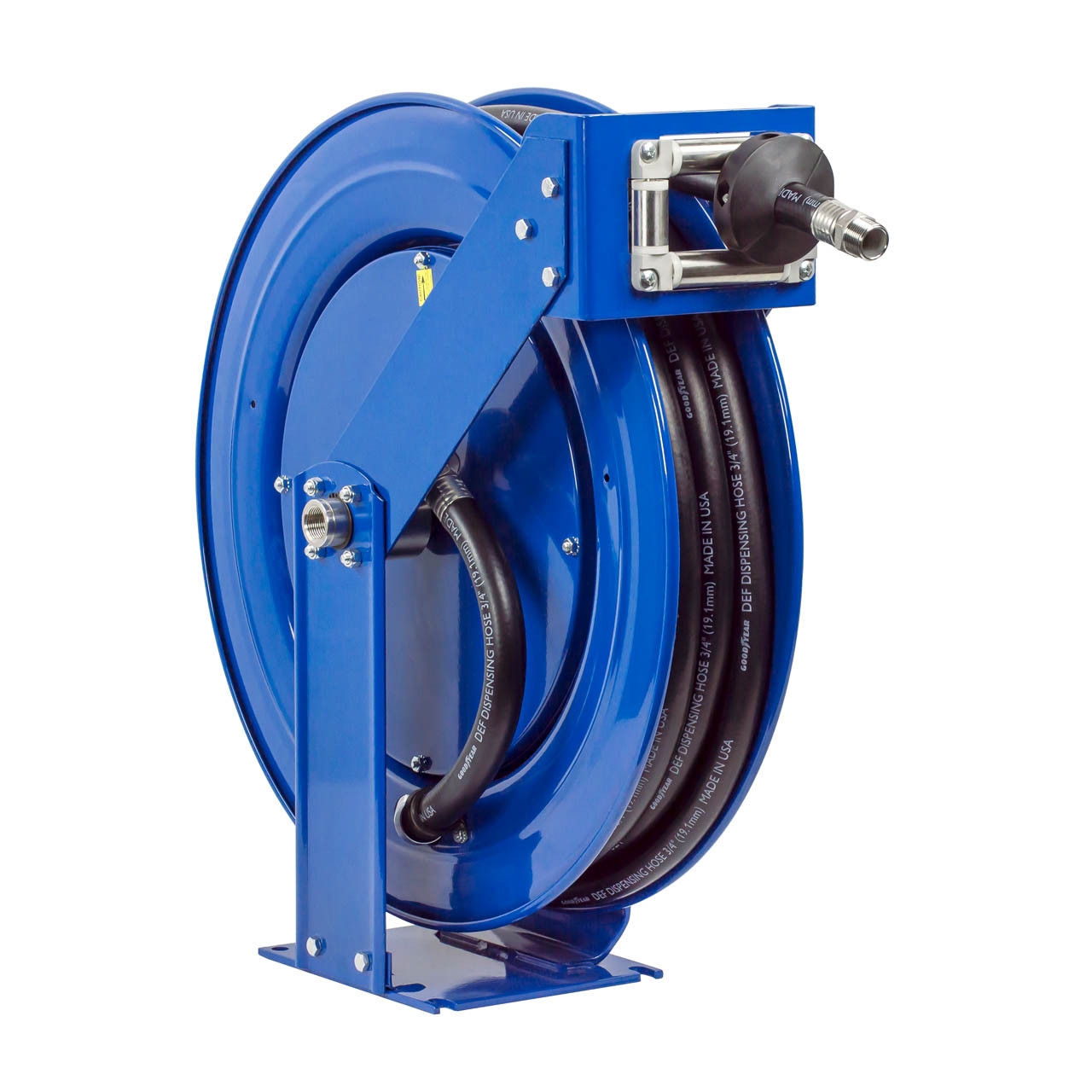 Coxreeels TSH-N-550-DF-BBX DEF T Series Truck Mount Spring Driven Hose Reels  - T Series Reel & Hose - 3/4 in. x 50 ft.