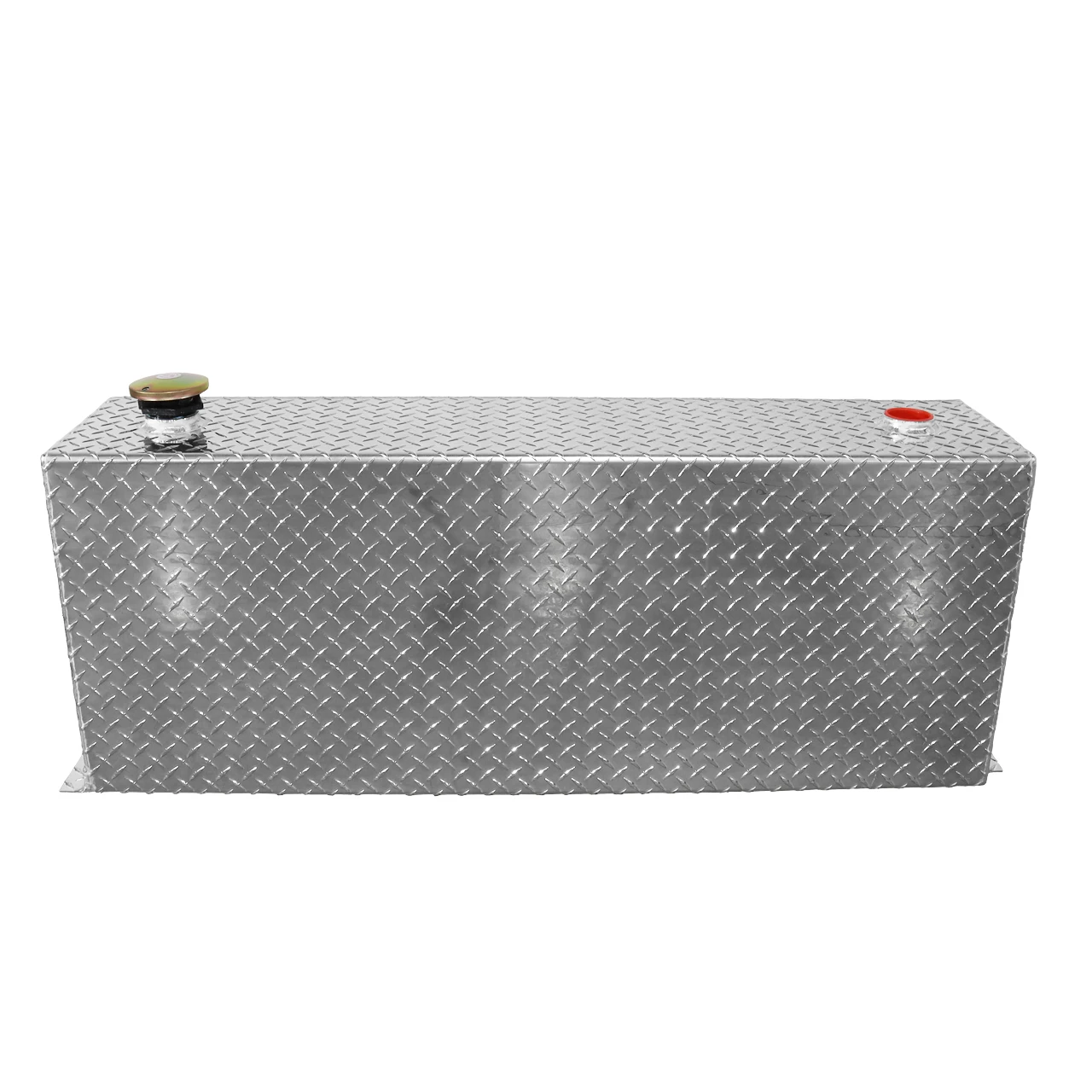 38 Gallon Aluminum Rectangle Fuel Transfer Tank w/ Fill-Rite 15 
