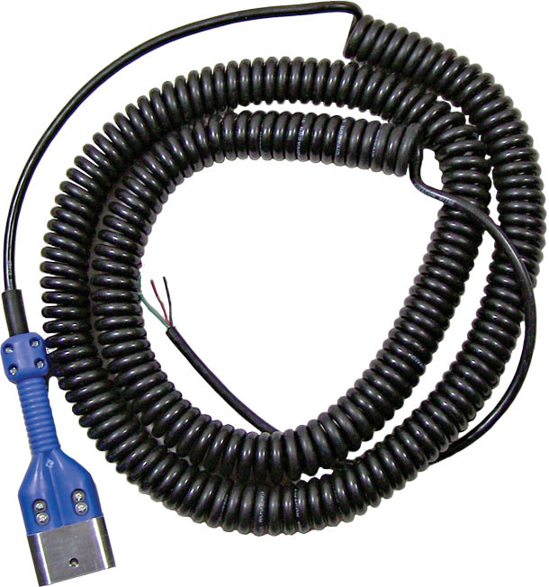 Civacon Dual Ball Plug w/ 30 ft. Black Coiled Cord - John M