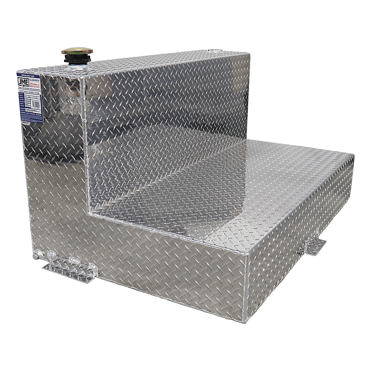 95 Gallon Aluminum L-shape Fuel Transfer Tank - John M. Ellsworth