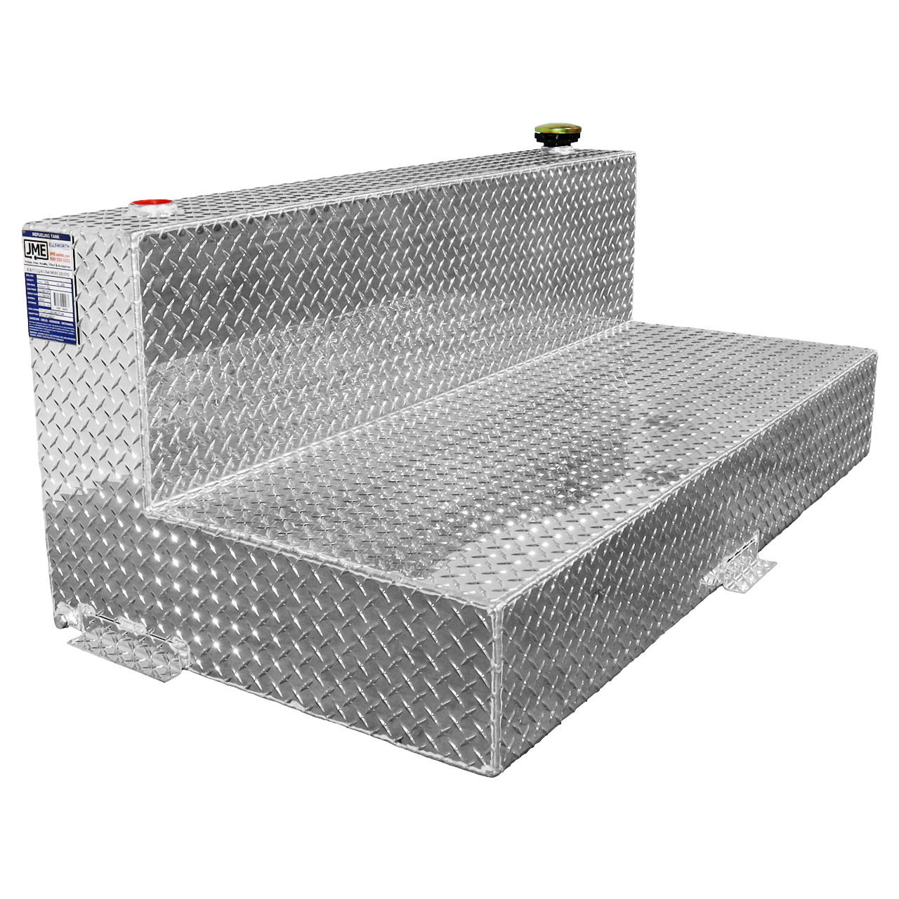 100 Gallon Aluminum L-shape Fuel Transfer Tank - John M. Ellsworth