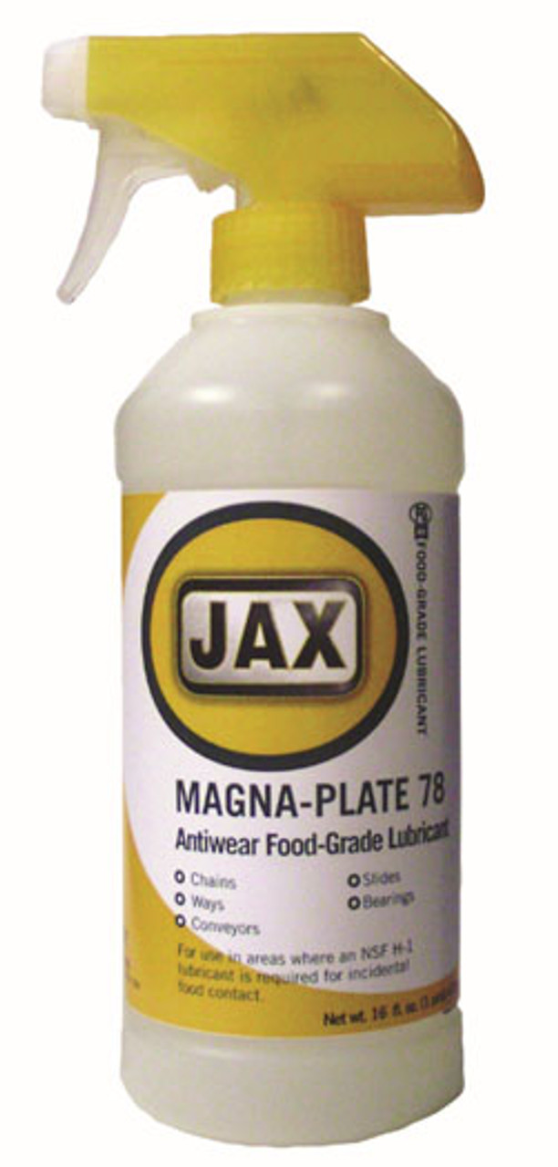 JAX Magna Plate 78 Antiwear FoodGrade Lubricant John M. Ellsworth Co