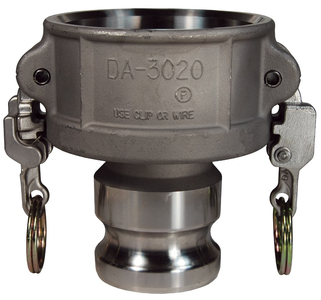 Dixon Stainless Steel EZ BossLock Reducing Female Coupler x Male