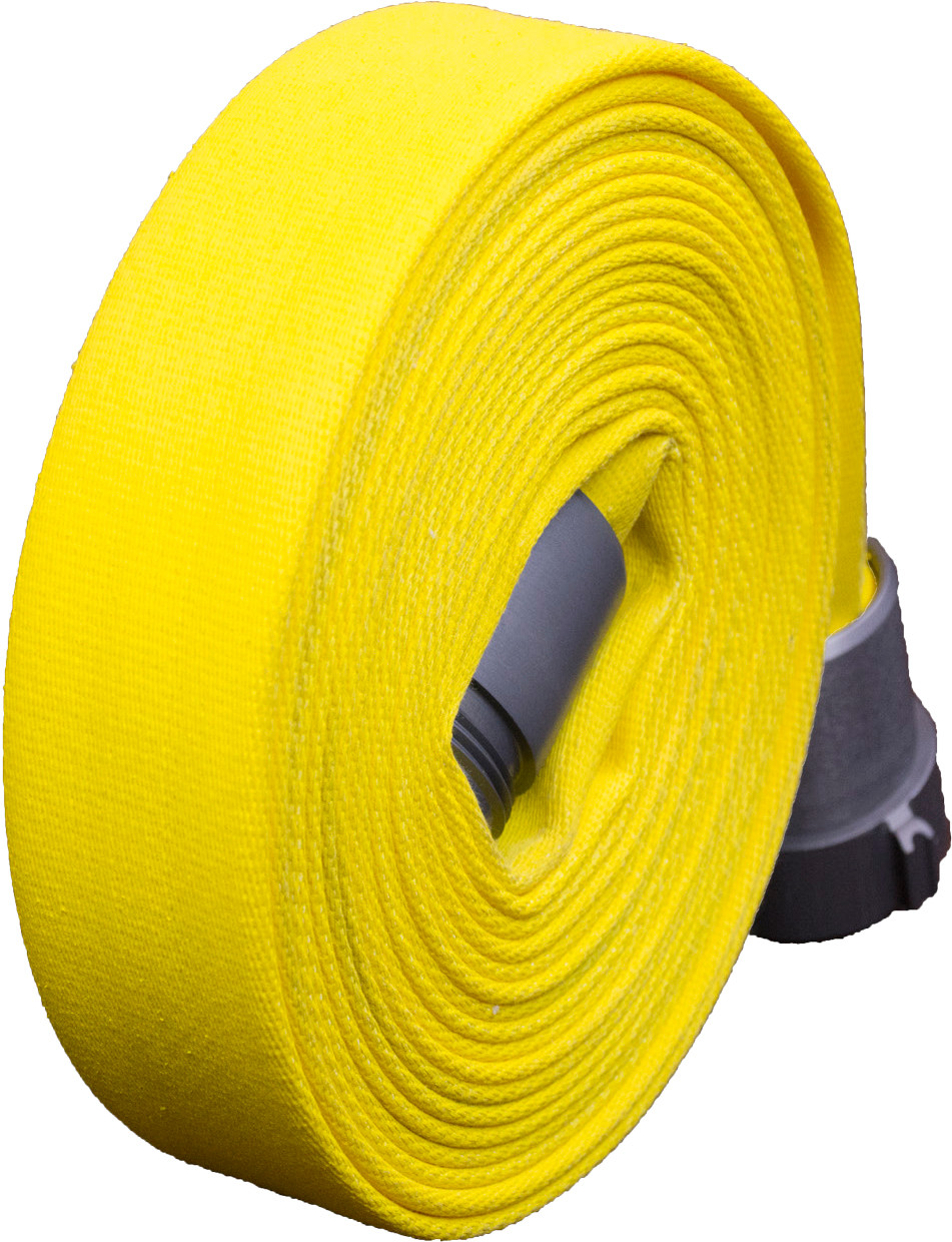 Key Fire Hose Single Jacket Forestry 187 - Aluminum Couplings