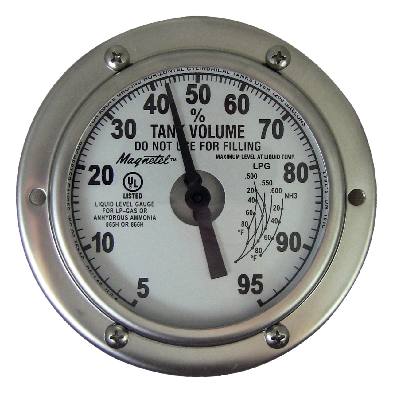 Rochester Gauge M6300 Series 4 in. Rough Rider Replacement