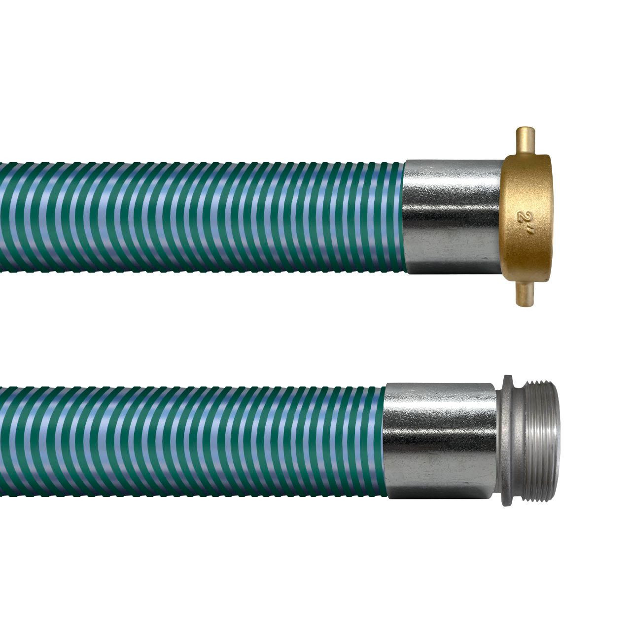 k様 Kuriyama Tigerflex K Series 3 in. PVC Suction Hose w/ Pin Lug