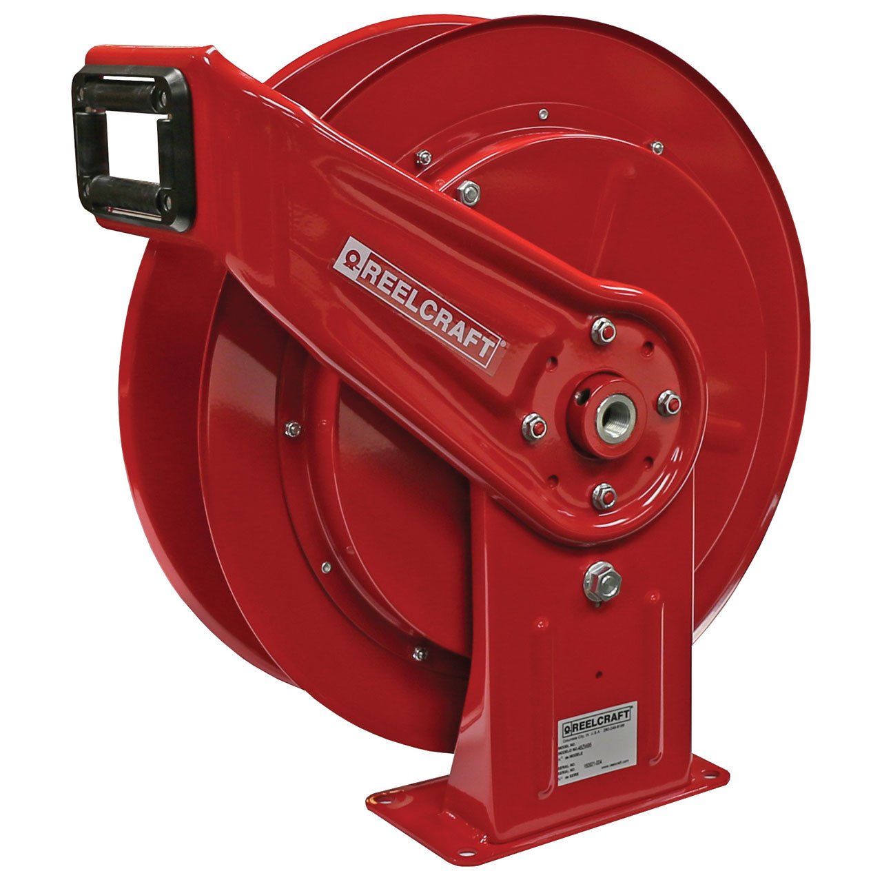 Reelcraft Series HD70000 3/8 in. x 100 ft. Heavy Duty Spring Retractable  Low Pressure Air/Water Hose Reel - Reel Only