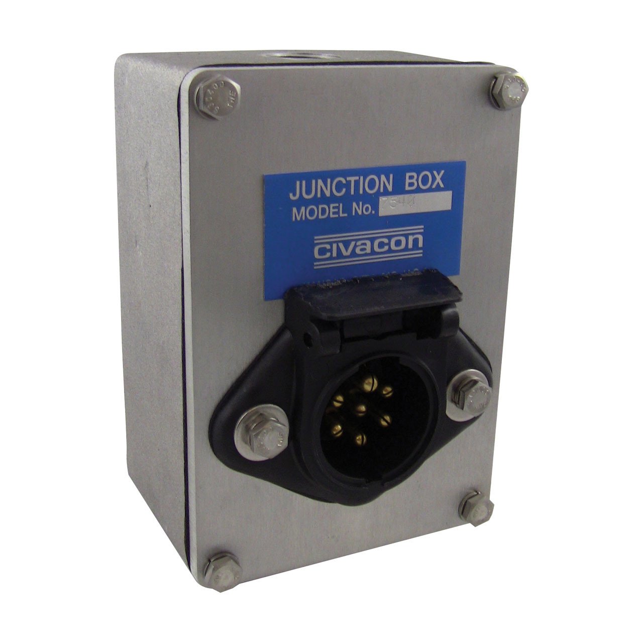 Civacon Blue Optic Breakaway Junction Box w/ 7-Pin Socket - John M