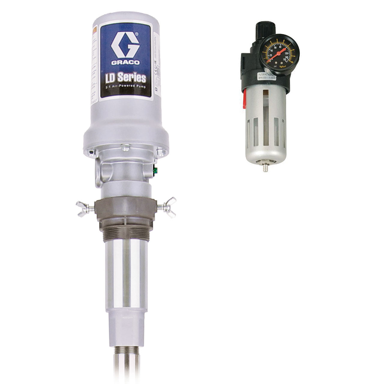 Graco LD Series 3:1 Stationary Mount 7.8 GPM Oil Pump Package w/ LDM5 Manual  Meter - John M. Ellsworth Co. Inc.