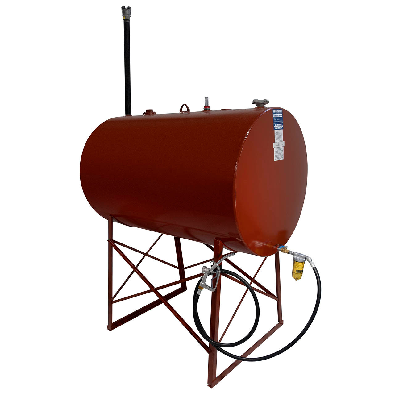 JME Gravity Flow Fuel Tank On Stand - 150 Gallon - John M. Ellsworth Co.  Inc.