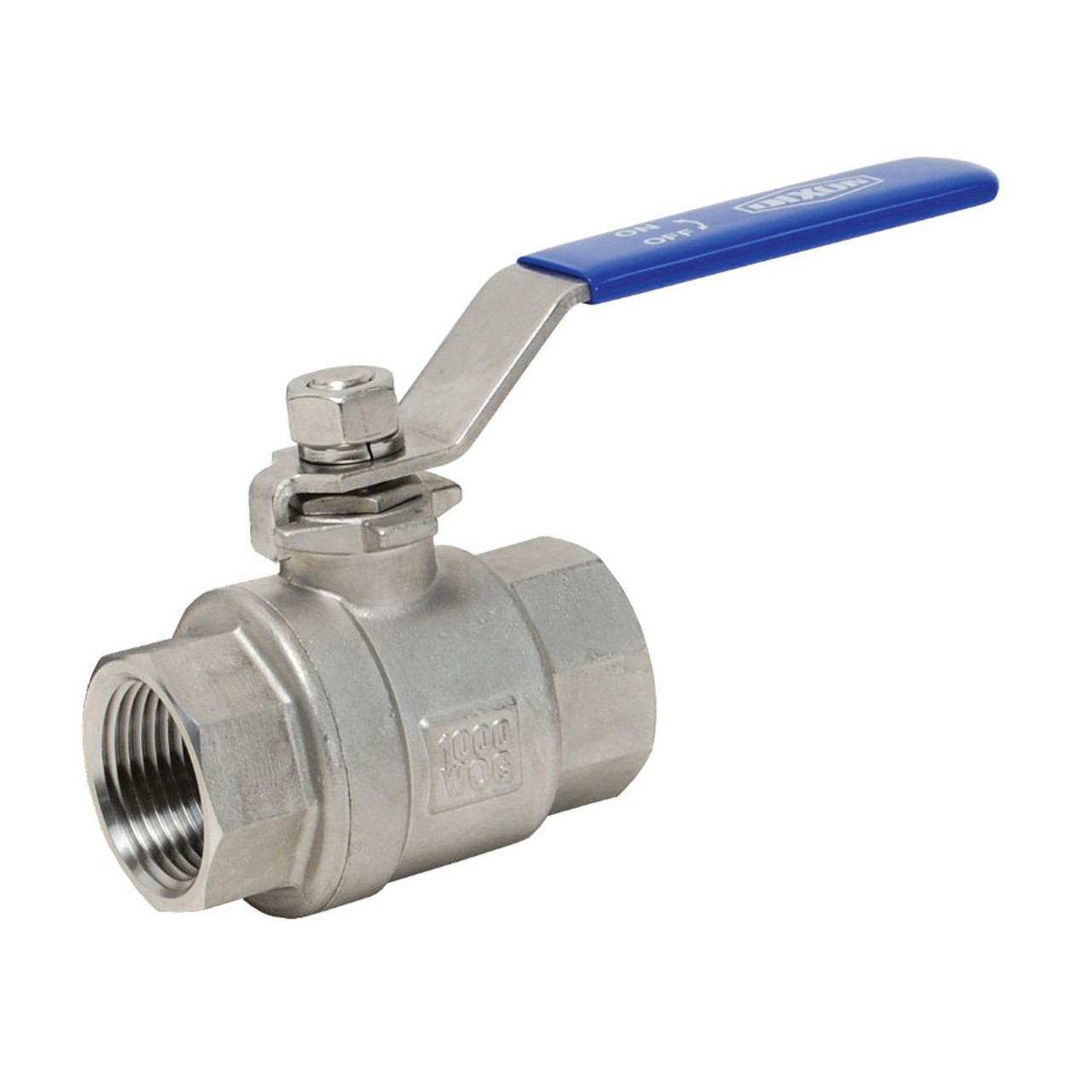 Кран Ball Valve. Кран муфтовый полнопроходной. Кран шаровой муфтовый нержавеющий AISI 304 dn20. Ball Valve 1" NPT.