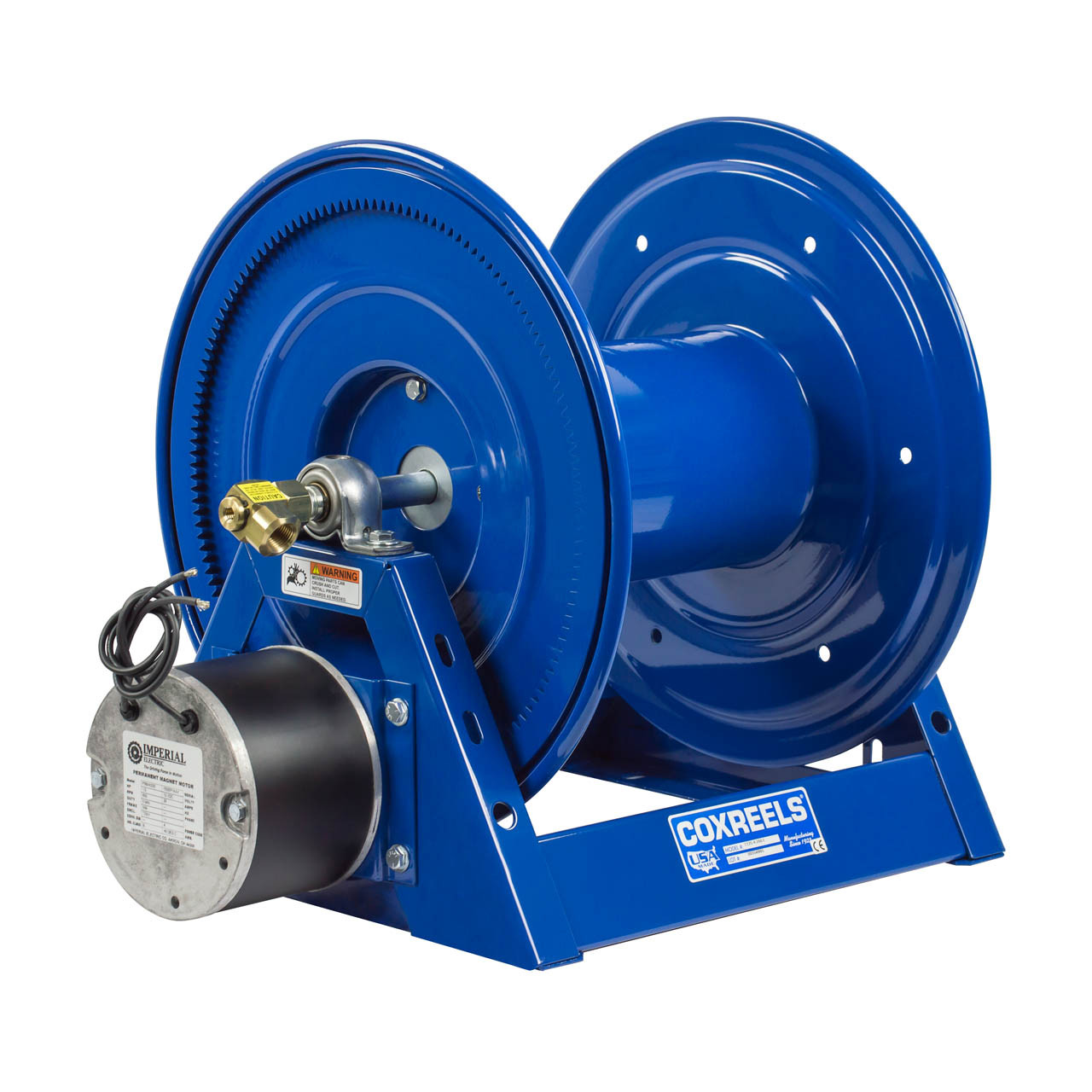 Coxreels P-WL-125 Dual Hose Spring Rewind Hose Reel for oxy