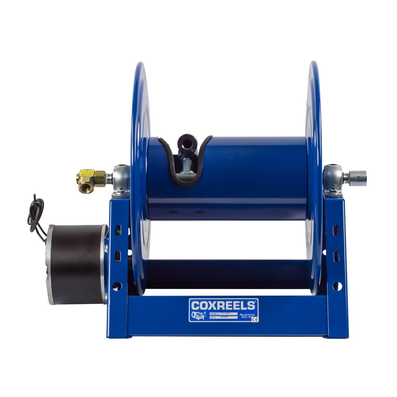 Coxreels 1125E Series Power Rewind 12v DC Hose Reel - Reel Only - 1/2 in. x  100 ft. - John M. Ellsworth Co. Inc.