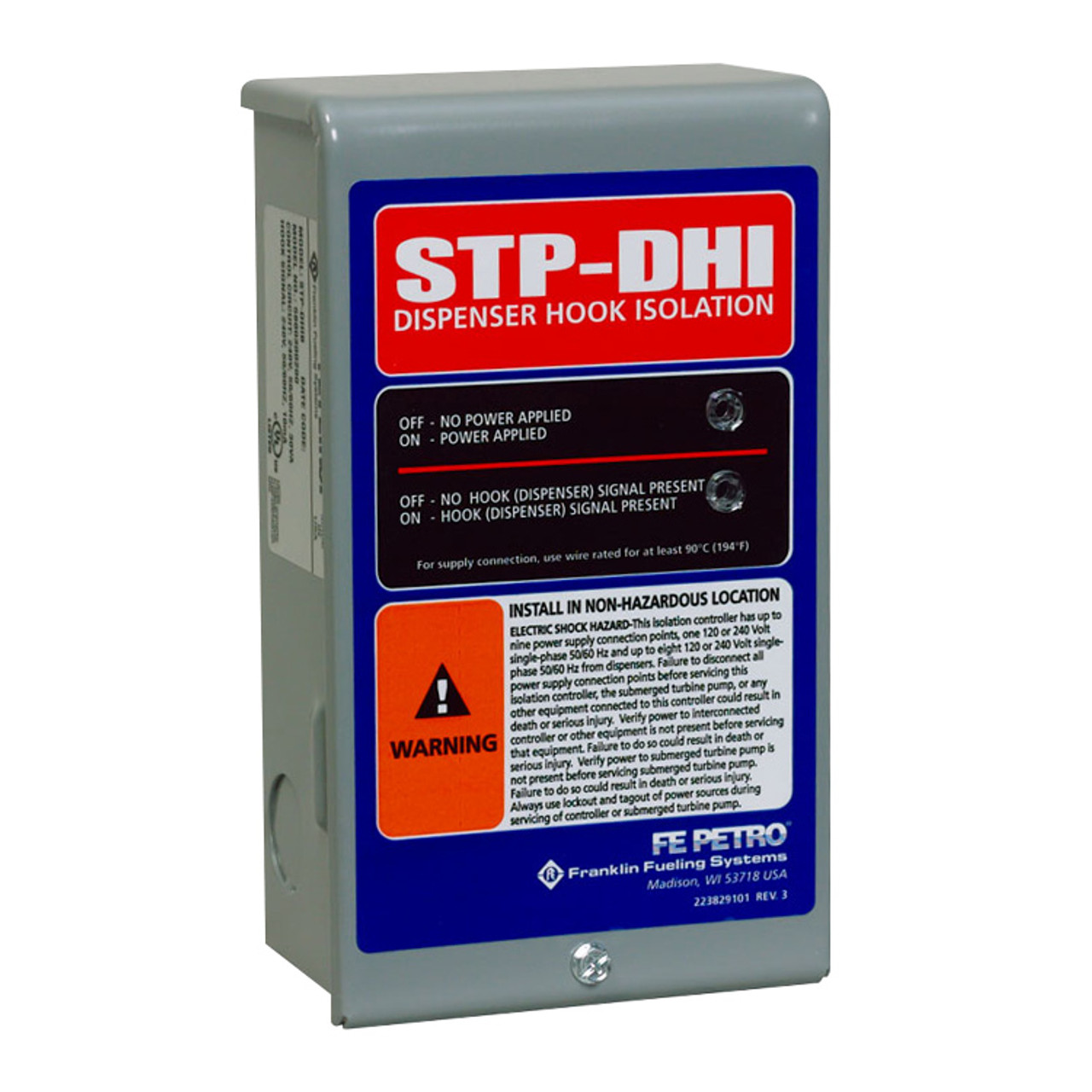 Franklin Fueling Systems STP-DHI Dispenser Hook Isolation Device - John M.  Ellsworth Co. Inc.