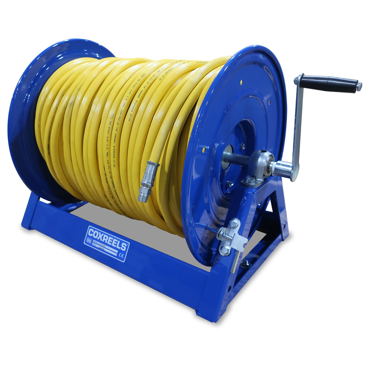 Coxreels 1125 Series Small Capacity Manual Rewind Spray Hose Reel
