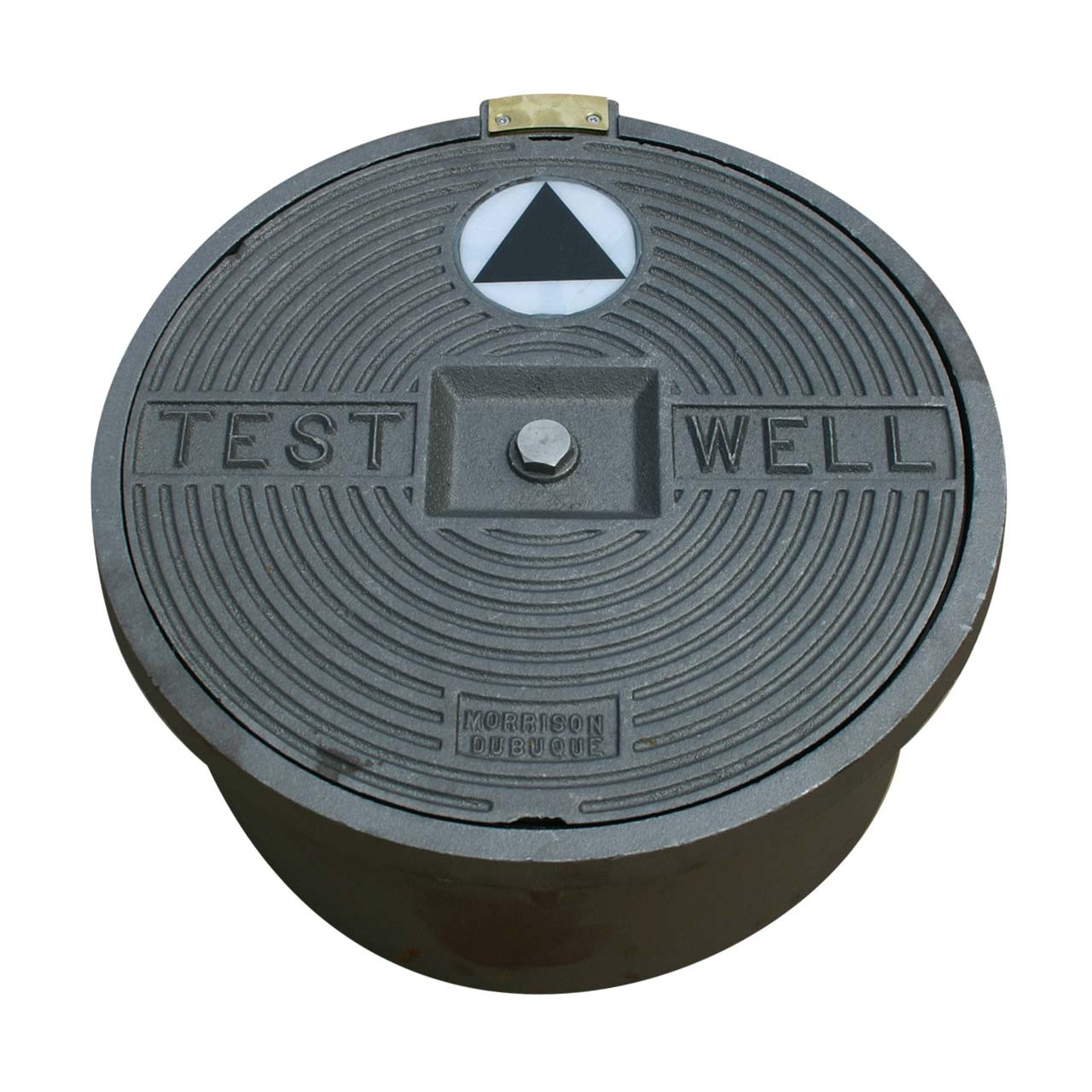 Morrison Bros. 519 Series 12 in. Watertight Test Well Manhole w/ 8