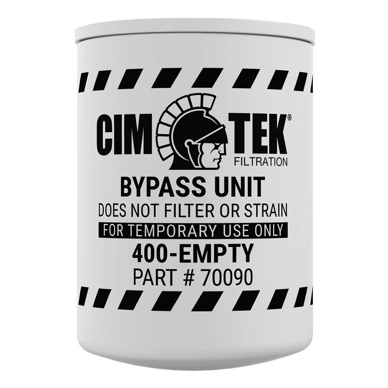 Cim-Tek 400 Series 70090 Blank Type Container By Pass Unit for