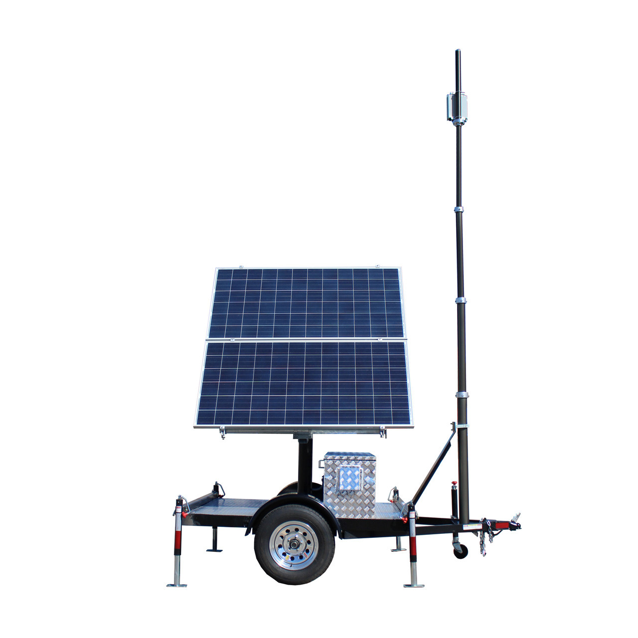 Tycon Systems Mobile Solar Pro® 720W Mobile Solar Panel w/ 24V 360Ah Battery & Unregulated