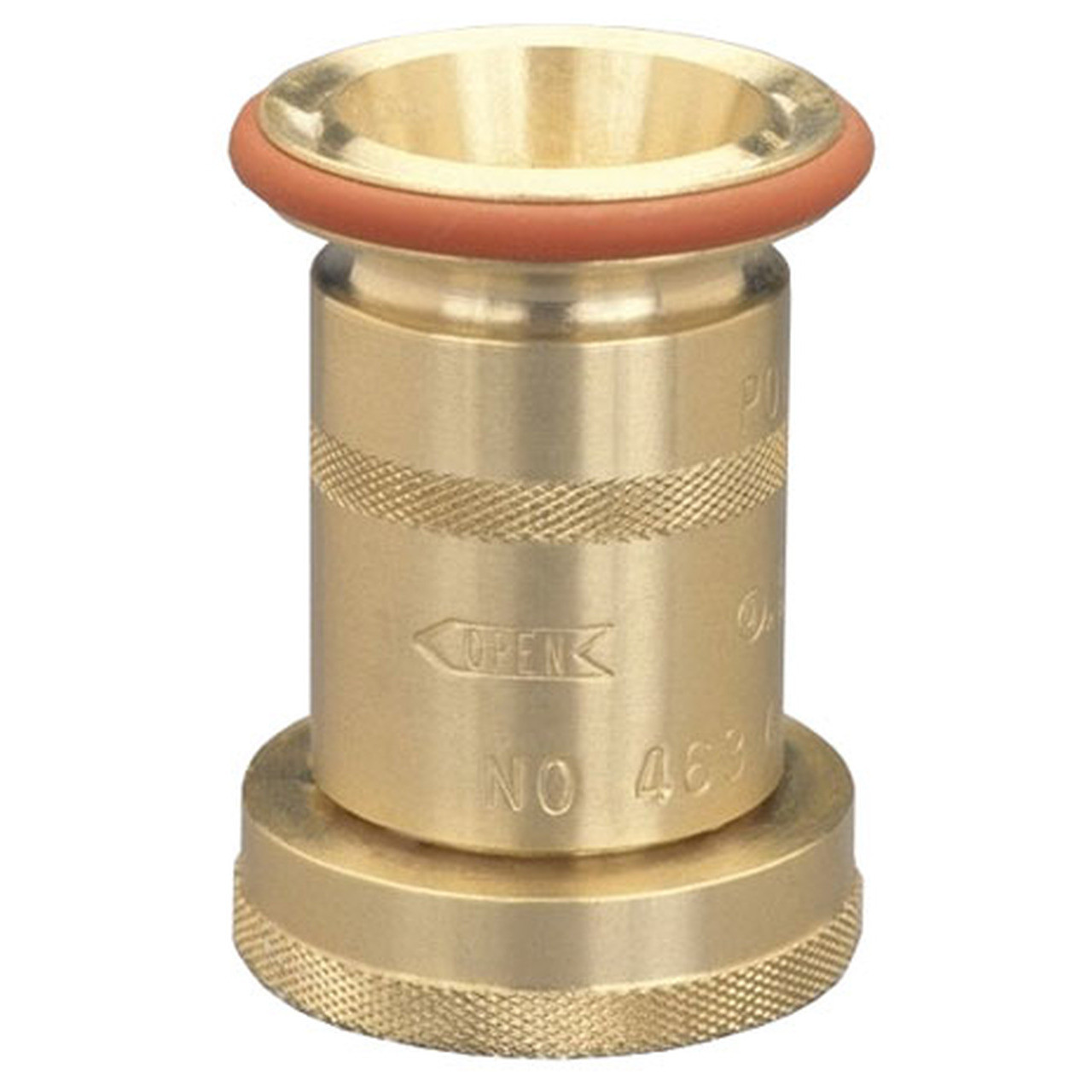 Brass 1 1/2 Full Bupmper Fire Nozzle (NPSH)