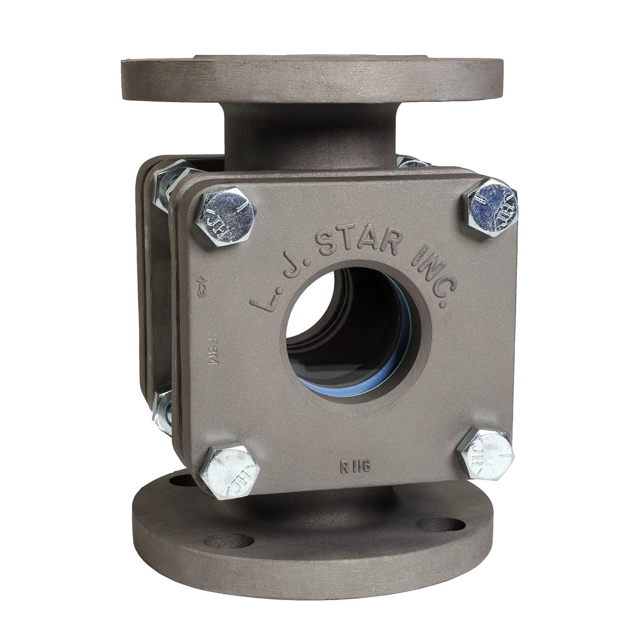LJ Star Visual Flow Indicators Standard Flanged Models w/Drip Tube