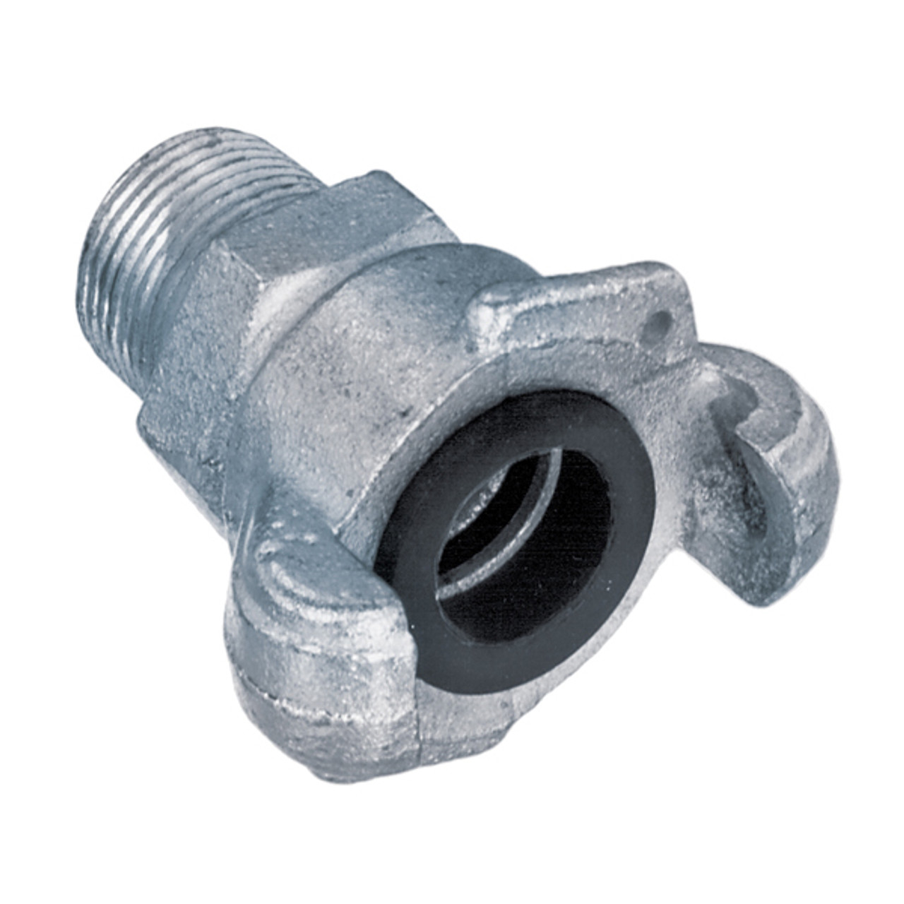 Kuriyama Zinc Plated Steel Two Lug Air Hose Coupling