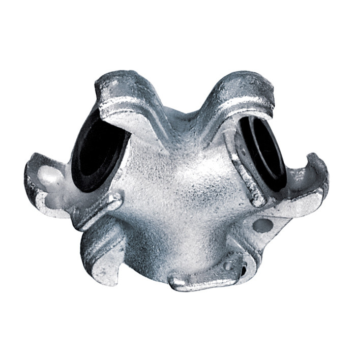 Kuriyama Zinc Plated Steel Three Way Connector - John M. Ellsworth