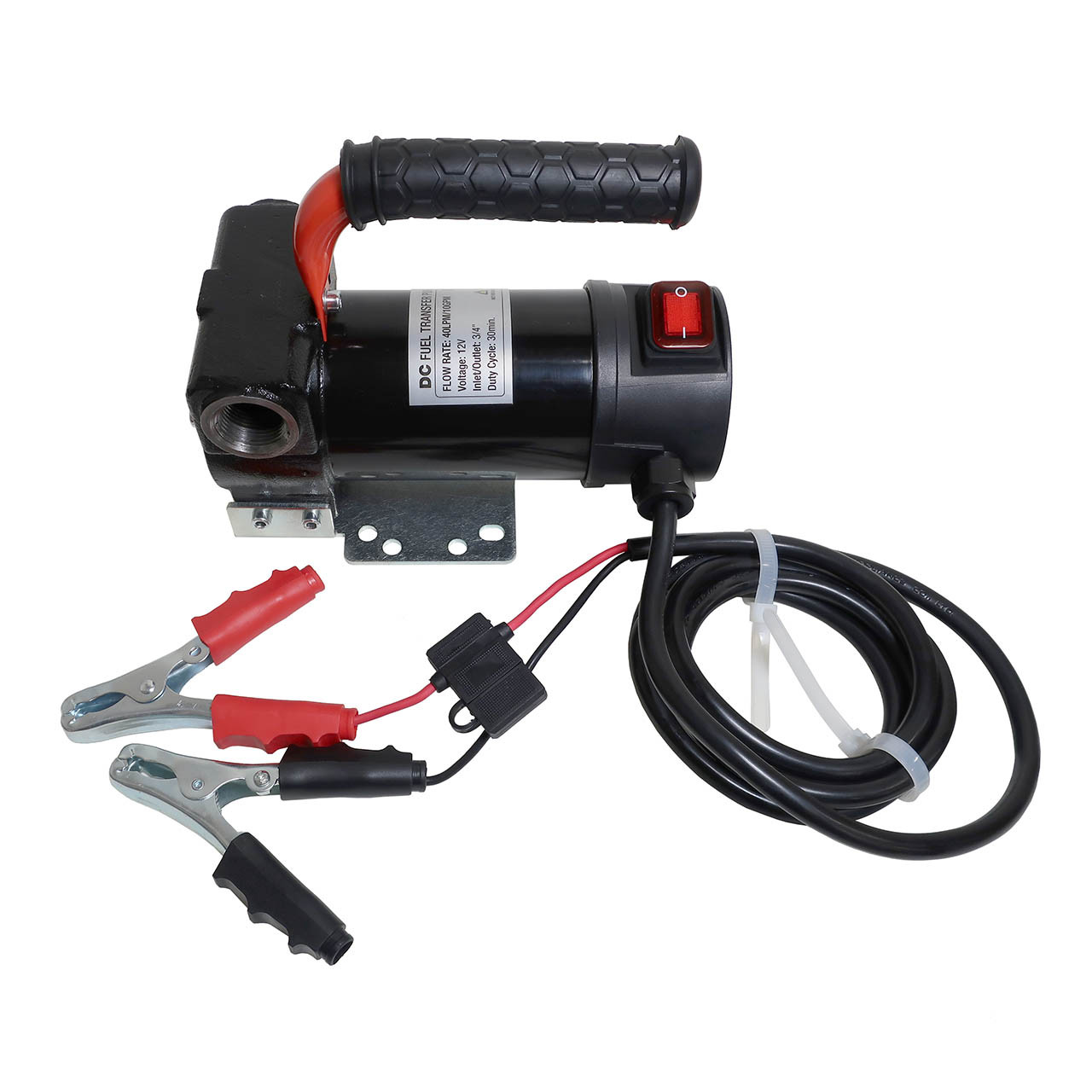 Fuelworks 12V DC Diesel Pump w/ Handle - 10 GPM