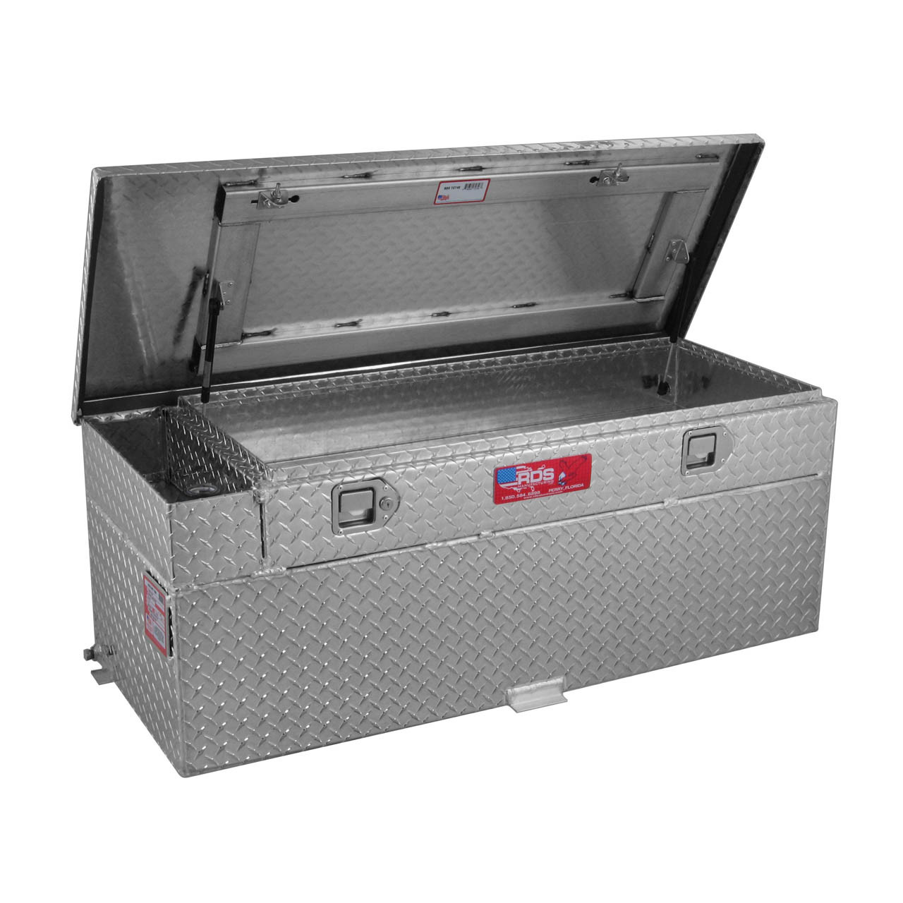 【non】P125 RDS 51 Gallon Aluminum Auxiliary Tank/Toolbox Combo