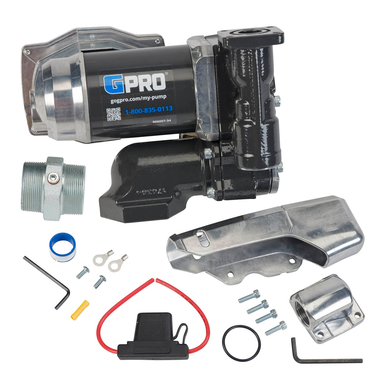GPI V25-012PX+XT 12V DC Extreme Temp. Transfer Pump - 25 GPM