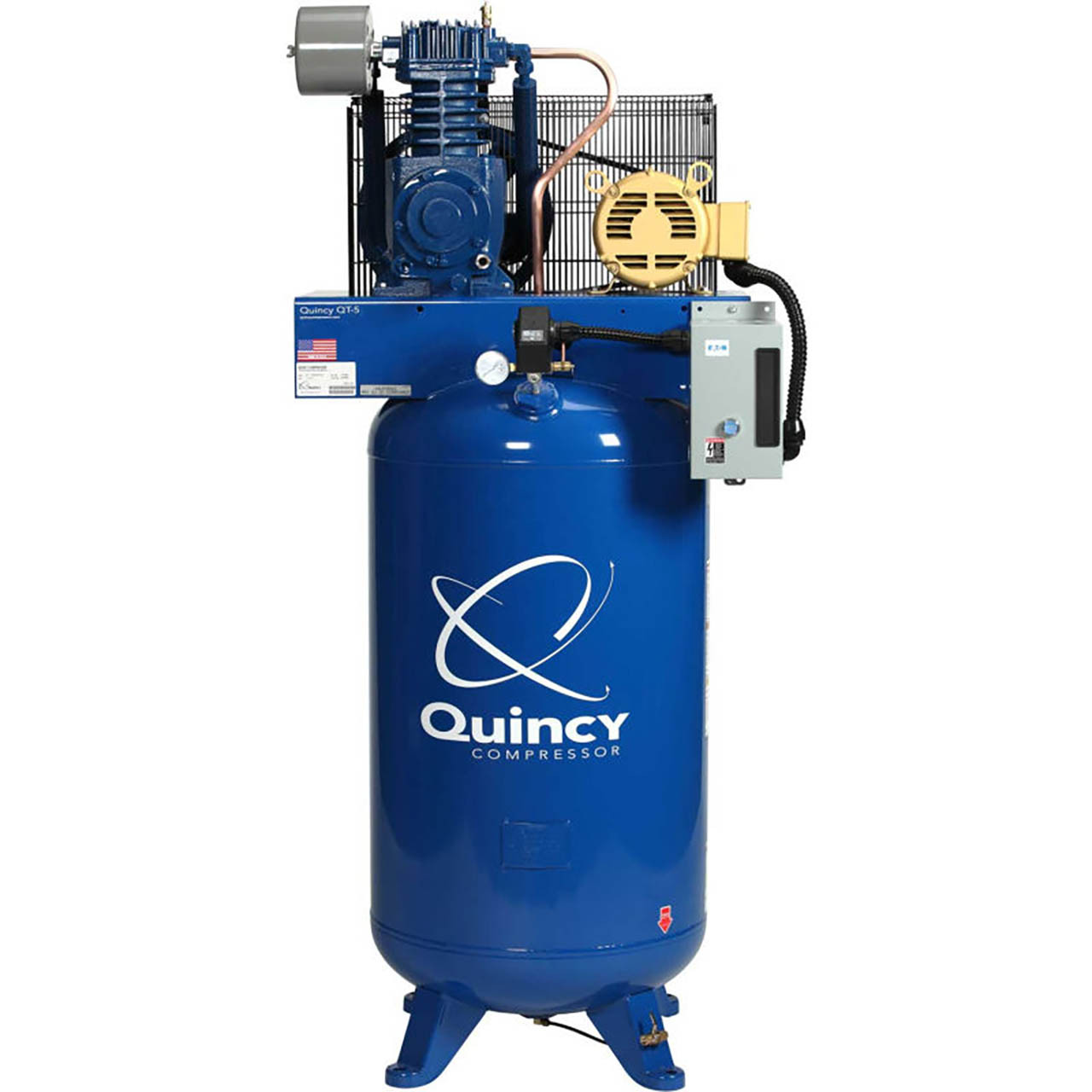 Quincy Compressor 253DS80VCB46 QT Pro Stationary Two-Stage 80
