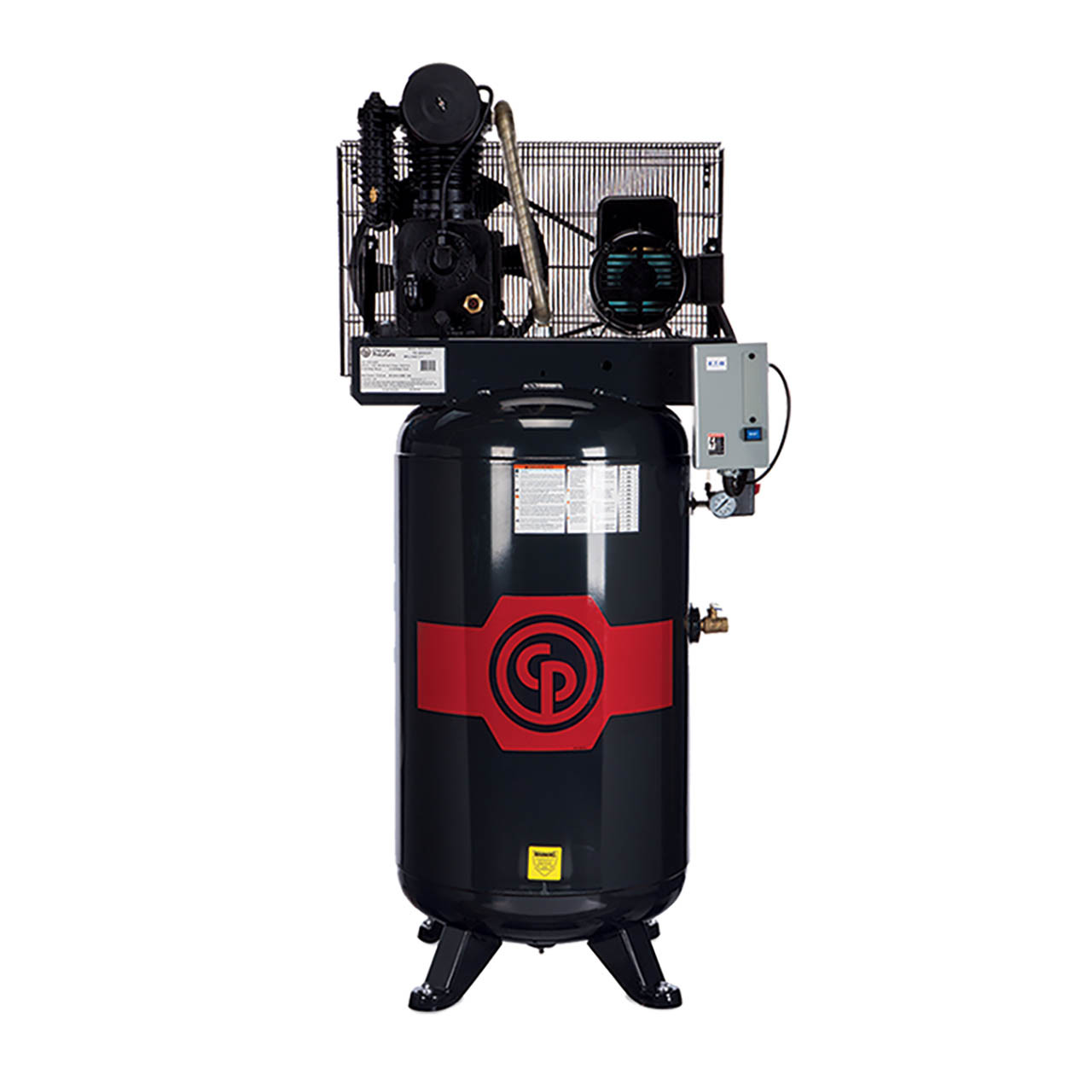 ugm5-rcp セット Chicago Pneumatic RCP-7581VS Stationary Two Stage 80 Gallon Air