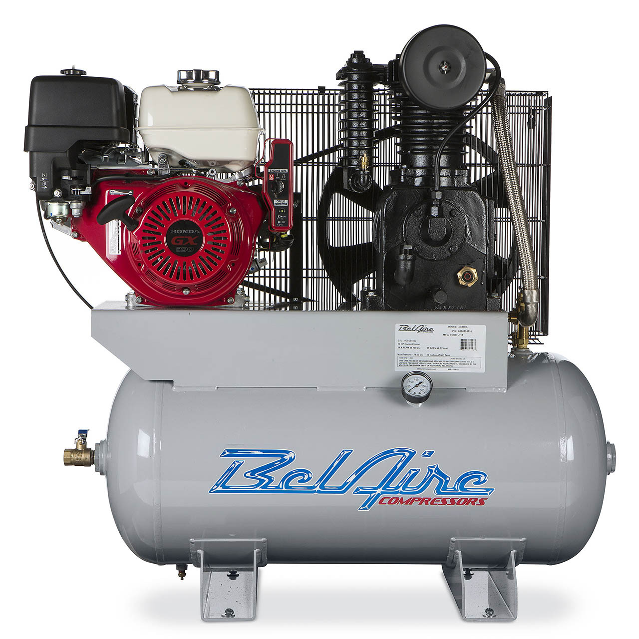 BelAire Iron Series 4G3HHL Truck Mount 