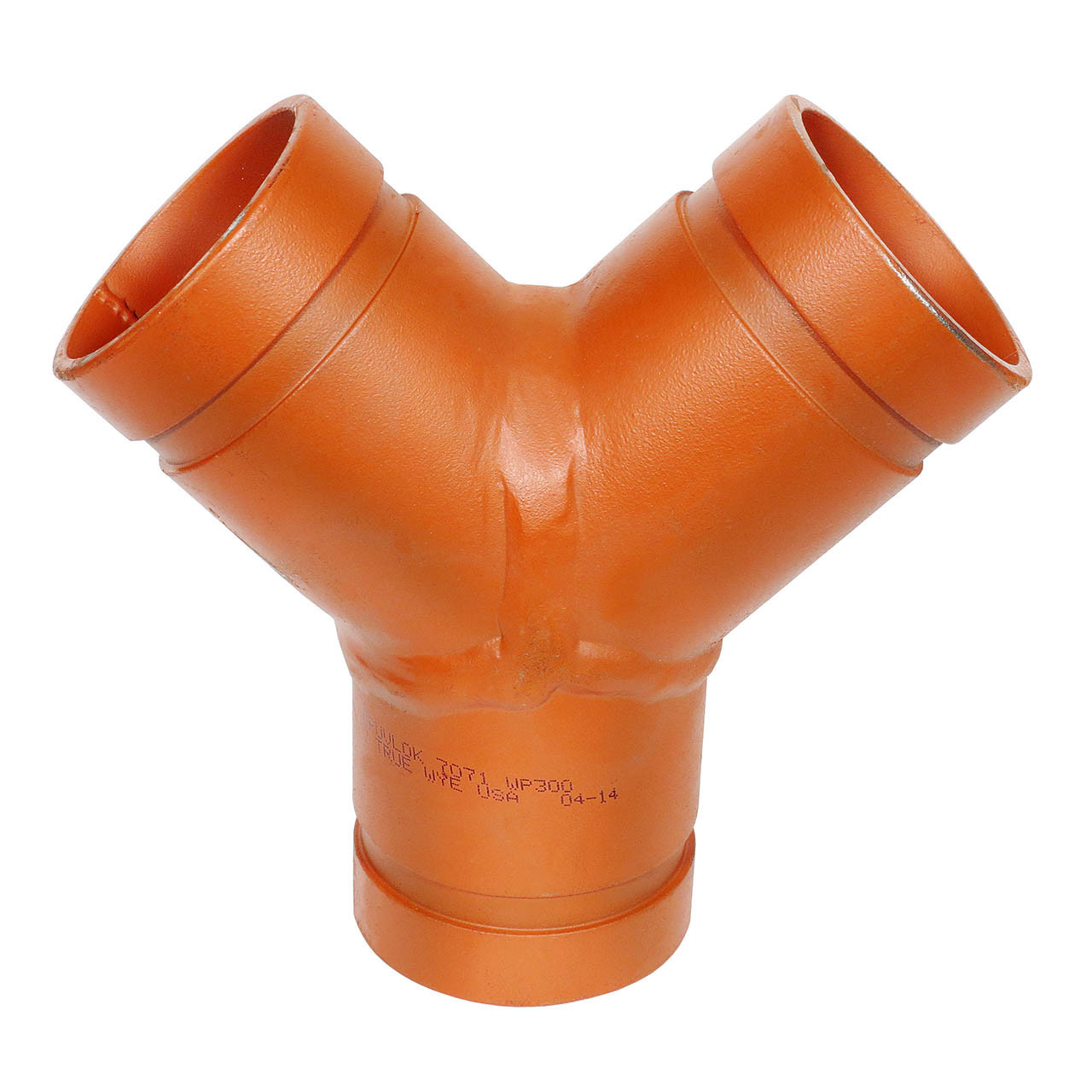 double wye pipe fitting