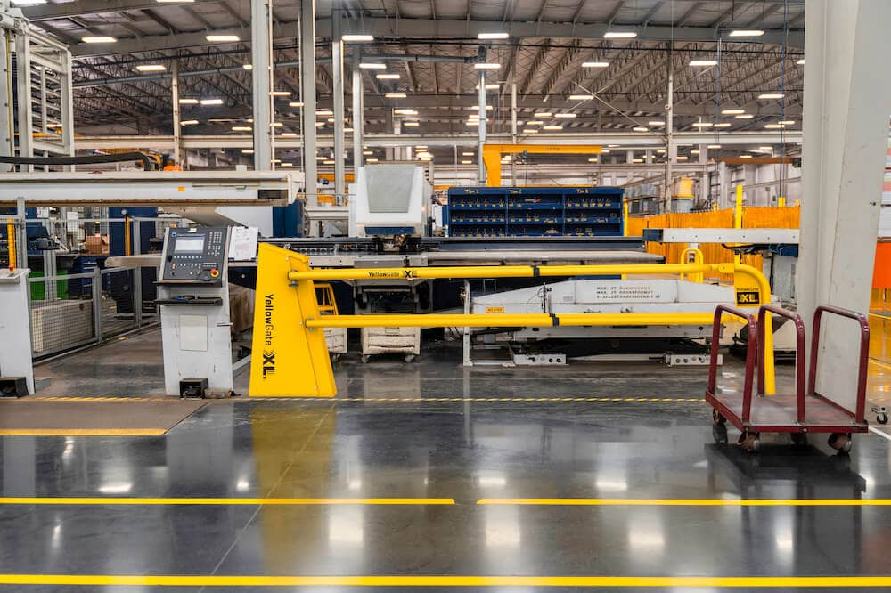 Yellow Gate XL Barrier Traffic Gate - John M. Ellsworth Company