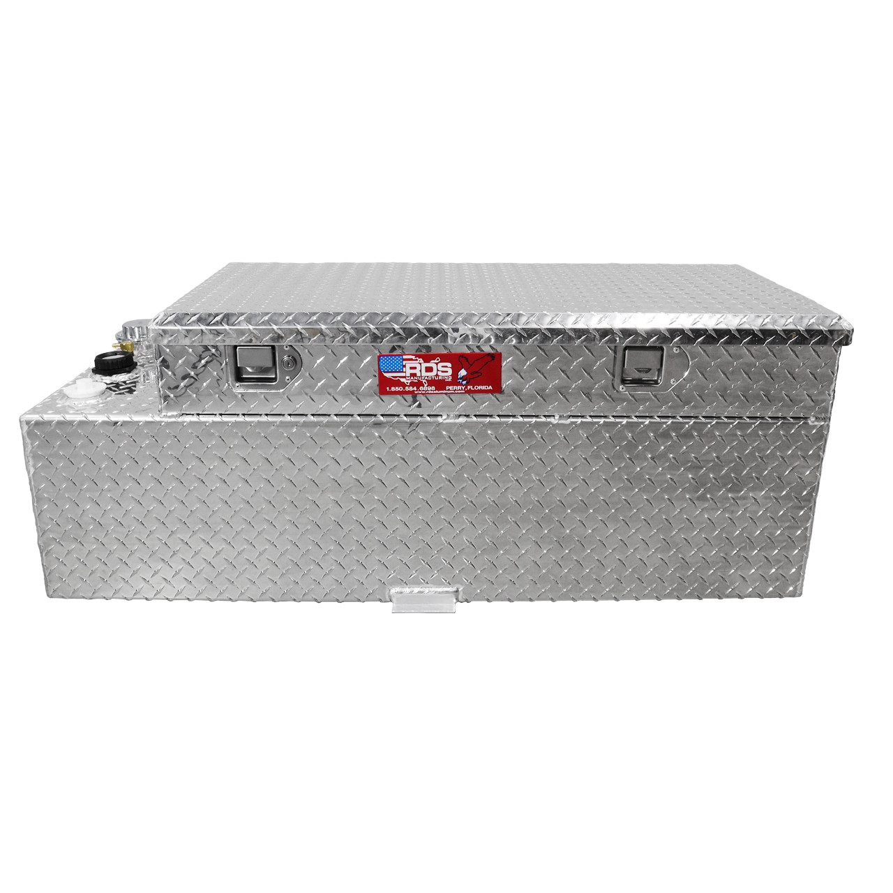 RDS 51 Gal. Aluminum Transfer Tank/Toolbox Combo