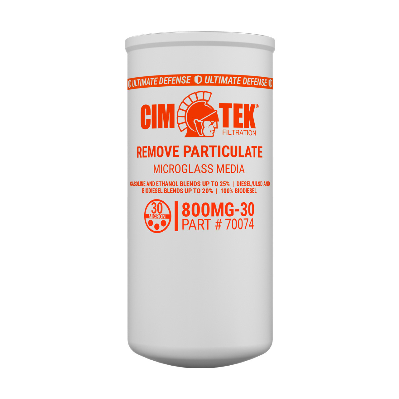 Cimtek 70074 30 Micron Fuel Filter