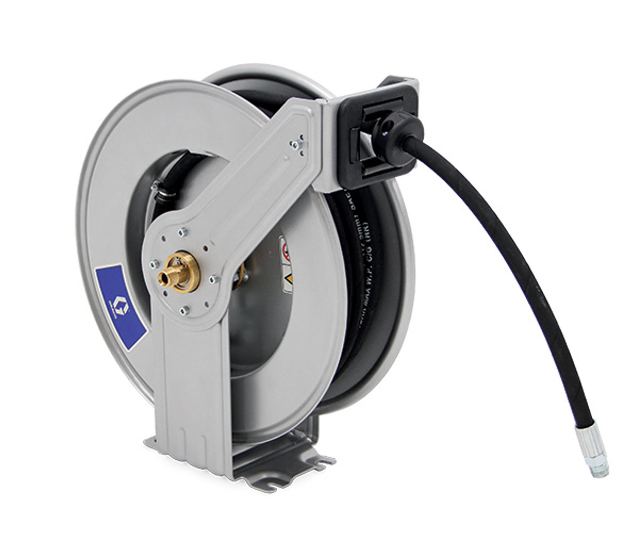 Graco LDX Series 3/8 in. x 50 ft. Spring Driven Air & Water Hose Reel -  Hose Included - John M. Ellsworth Co. Inc.