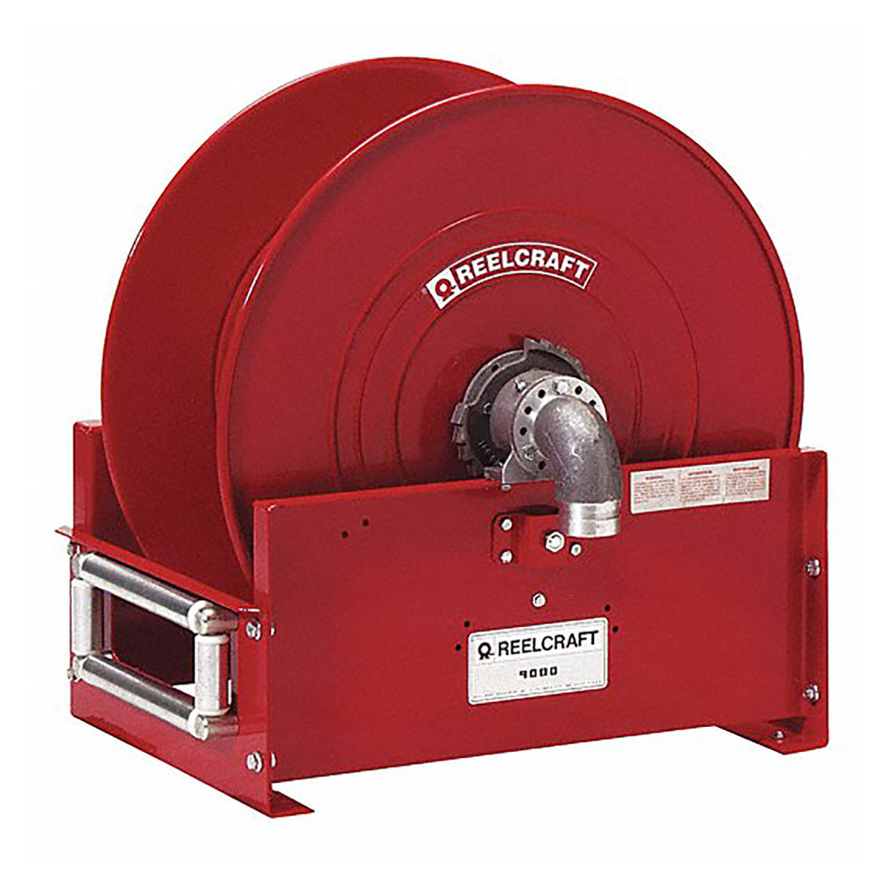 Reelcraft 1 1/2 in. x 50 ft. F9000 Series Ultimate Duty Spring Driven Fuel Hose  Reel- Reel Only - John M. Ellsworth Co. Inc.