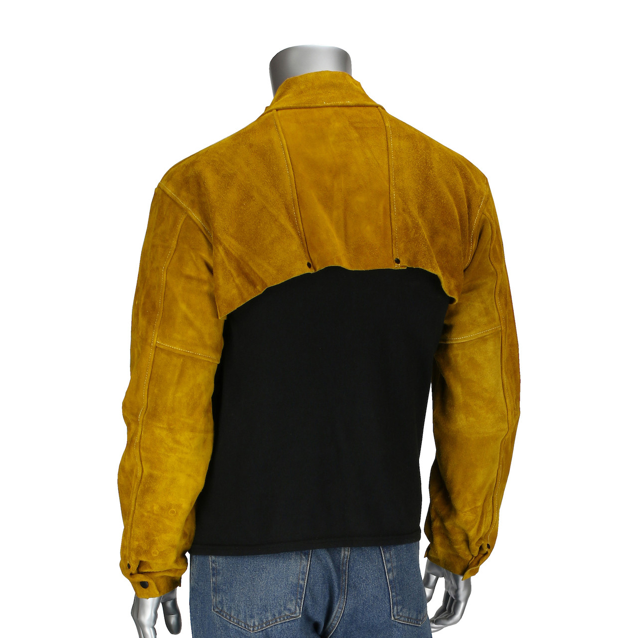 Ironcat® 7000 Leather Welding Cape Sleeves - John M. Ellsworth Company